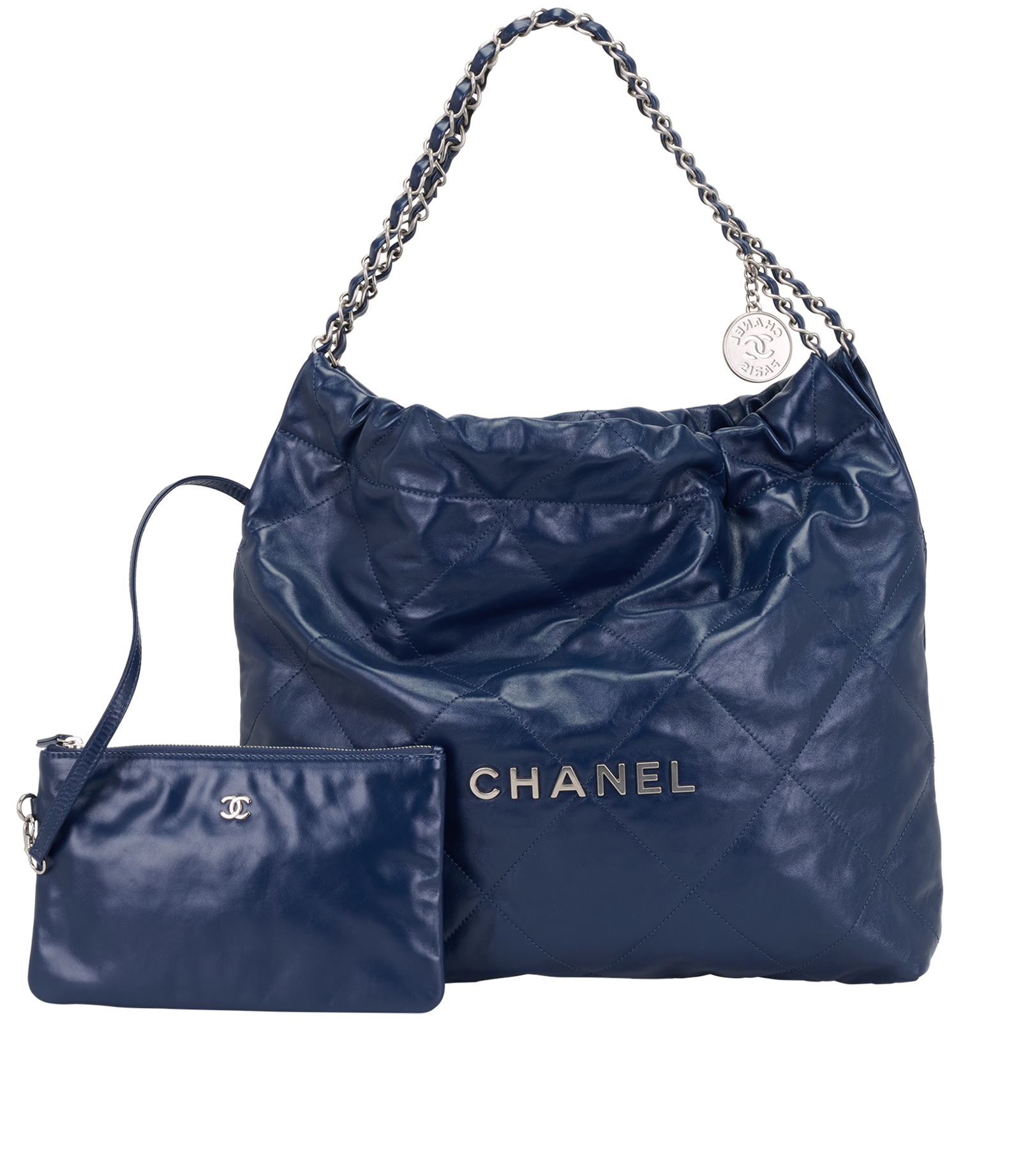 22, &pound;3,300, Handbags, Blue, Leather, Other view